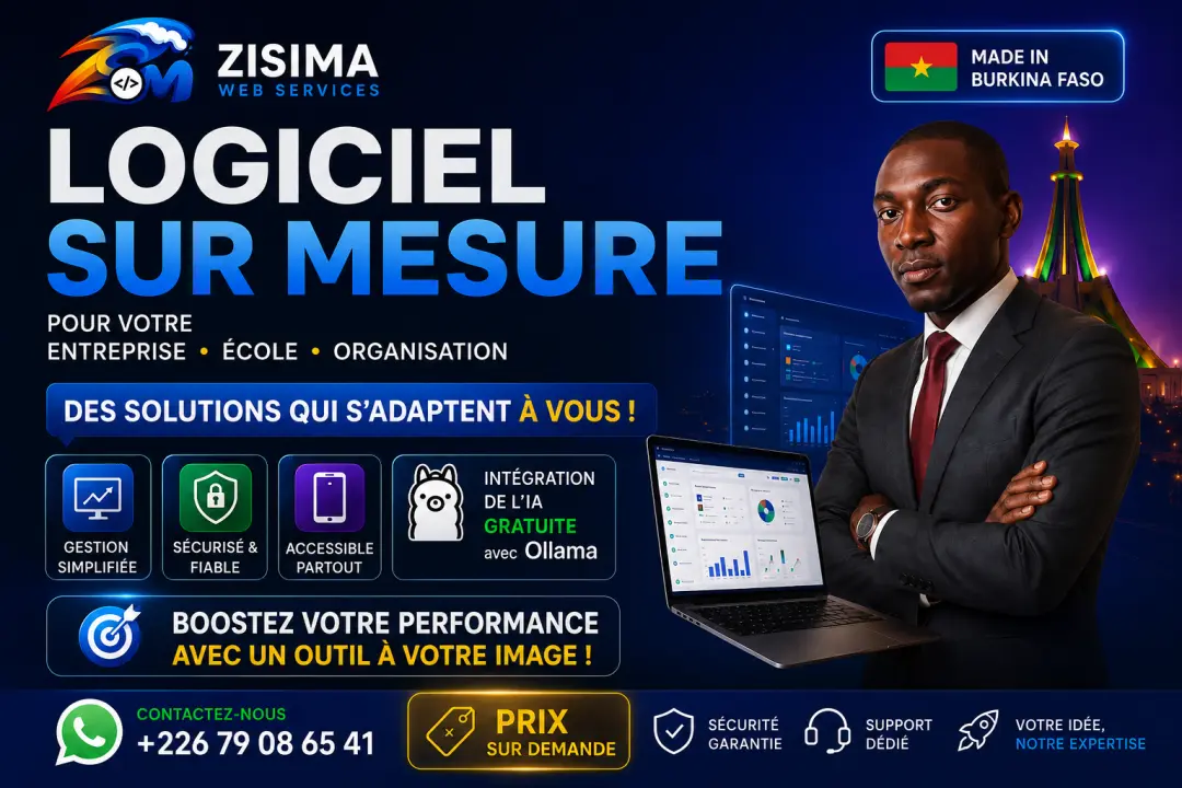 🚀 Offrez à votre entreprise un logiciel sur mesure